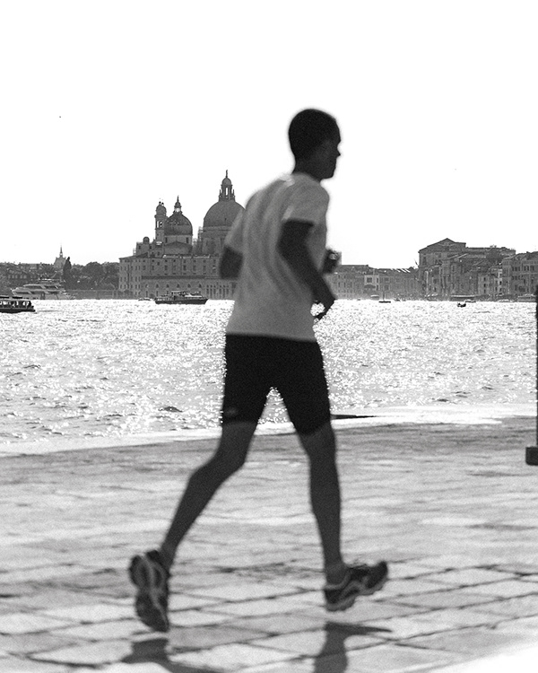 Runner in Venice