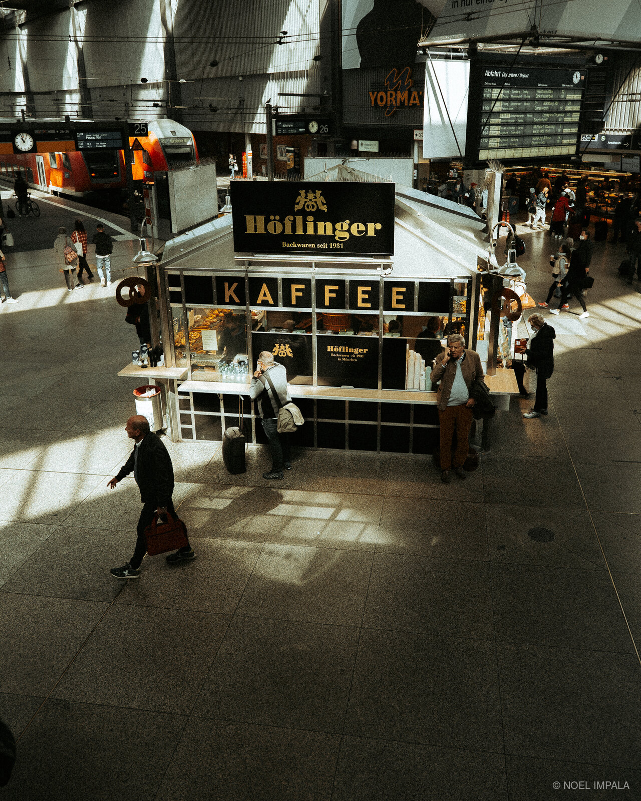 Höflinger coffee kiosk Munich